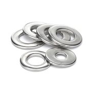 Titan Industrial Supply 1/2 in. Stainless Steel Flat Washer-18-8 T12FWSS